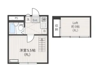 シティープラザ溝の口No.1【2階】の間取り