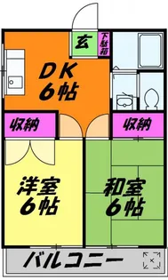 MIRARK【2階】の間取り