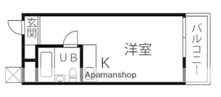フォンテーヌ新丸子【1階】の間取り