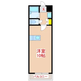 コスモマンション【5階】の間取り