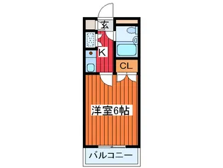 M&K第三ハイツ【4階】の間取り