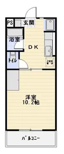 ノーヴァII【4階】の間取り