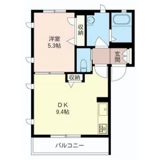 TJP高田A【2階】の間取り