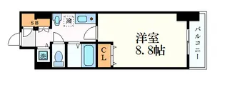HF久屋大通レジデンス【6階】の間取り