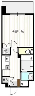 UNITED HIROSHIMA【4階】の間取り