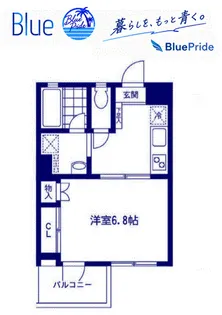 クリビア湘南【3階】の間取り
