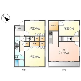 ロジュマンIIIの間取り