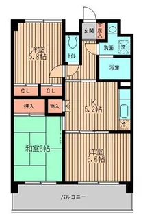 ベル アネックス【2階】の間取り