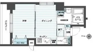 フェニックス方南町弐番館【3階】の間取り
