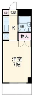 TAKANOビル【2階】の間取り