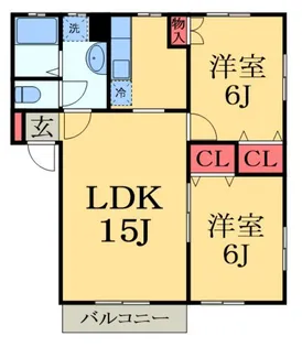 メゾンSE 2【2階】の間取り