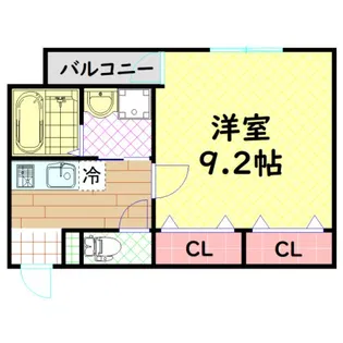 フジパレス諏訪ノ森I番館【2階】の間取り