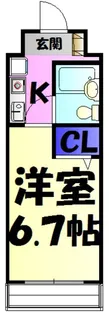 フェリス西千葉【2階】の間取り