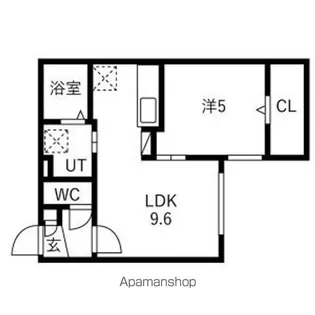 仮)発寒2ー3MS【4階】の間取り