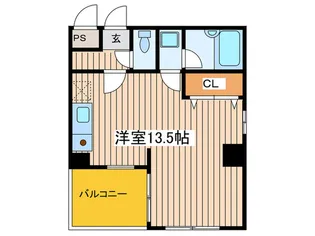 エストゥディオ難波【3階】の間取り