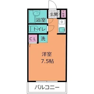 コンソラトゥール【3階】の間取り