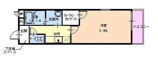 フジパレス鶴見III番館【1階】の間取り