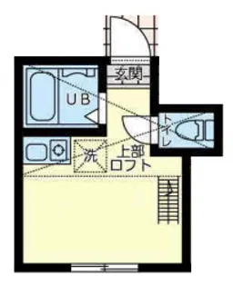 アルデア イシワタ【1階】の間取り