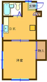 コーポDS【2階】の間取り