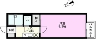 ポロスSK【1階】の間取り