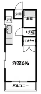 エクセル茜【2階】の間取り