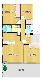 サンツール【1階】の間取り