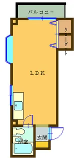 ルミナス広【3階】の間取り
