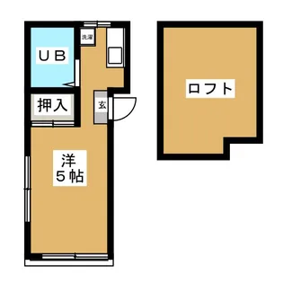 セフティーハイツ【2階】の間取り