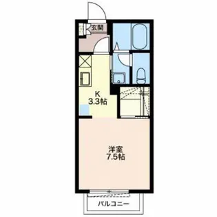 メゾン平正【1階】の間取り