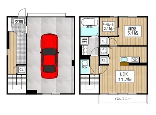 グランテージCの間取り