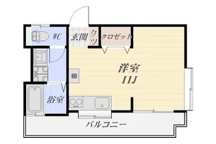 エスポワールM【4階】の間取り