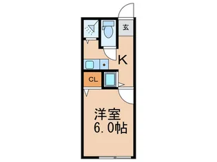 パレ-シャル香椎【2階】の間取り