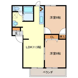 ペンギン村【1階】の間取り