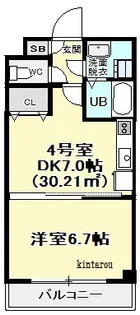 金太郎ヒルズ54【1階】の間取り
