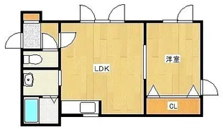 レインボーハウスOZ【2階】の間取り