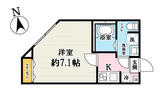埼玉県さいたま市岩槻区東岩槻2【アパート】の間取り