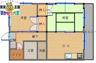 コーポ三輪【2階】の間取り