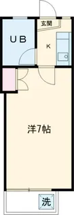 アクアコート調布II【1階】の間取り