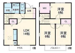埼玉県さいたま市北区日進町2【一戸建】の間取り