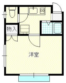 サンフレッチェ【2階】の間取り