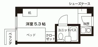 吉祥寺クローバーハイツ【3階】の間取り