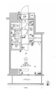 東京都台東区竜泉3【マンション】の間取り