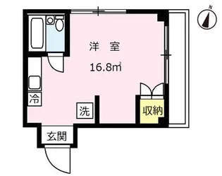 マックス46【3階】の間取り