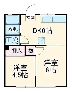 グレイス1【1階】の間取り
