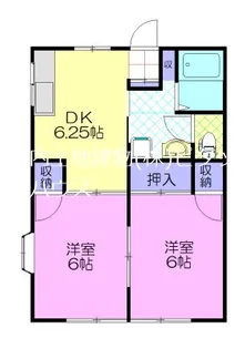 リエス氏家【1階】の間取り