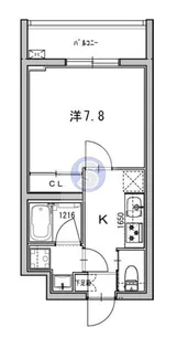 ロゼッタ北山【1階】の間取り