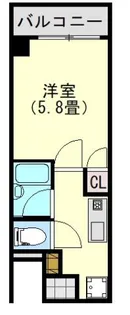 はくしま東ビル【4階】の間取り