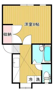 メゾンドテリナ【2階】の間取り