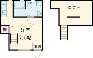 タウンカテッジ瑞江II【1階】の間取り