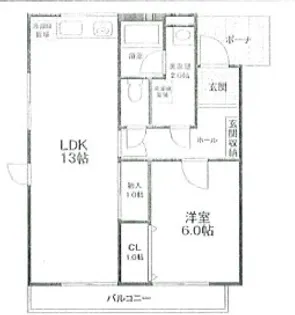 プリマヴェーラ代々木 A棟【2階】の間取り